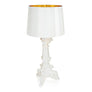 KARTELL ΦΩΤΙΣΤΙΚΟ ΕΠΙΤΡΑΠΕΖΙΟ BOURGIE WHITE/GOLD 37*37*68/78